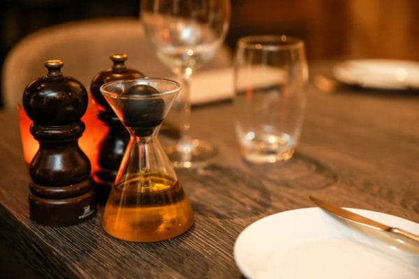 Hoofdgerecht uit het Chef's Menu